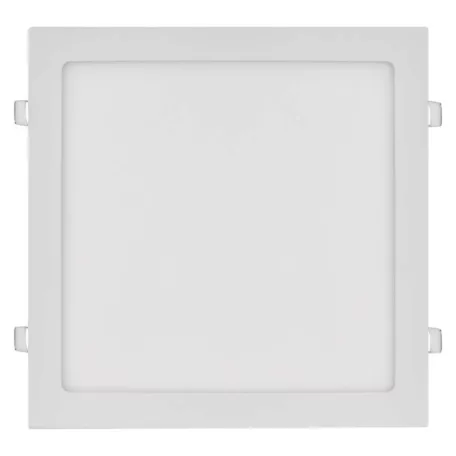 LED süllyesztett lámpatest NEXXO, négyzet, fehér, 24W, természetes fehér