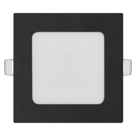 LED süllyesztett lámpatest NEXXO, négyzet, fekete, 7W, CCT