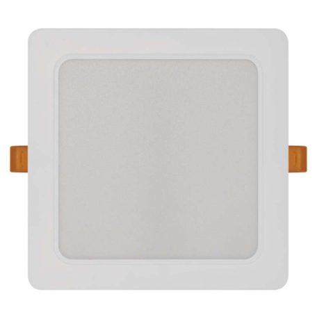 LED süllyesztett lámpatest RUBIC, négyzet, fehér, 18W, természetes fehér
