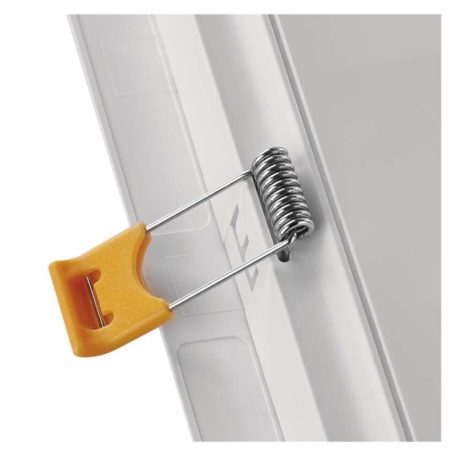 LED süllyesztett lámpatest RUBIC, négyzet, fehér, 18W, természetes fehér