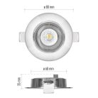 EMOS SIMMI LED spotlámpa 5W 450lm IP20 meleg fehér