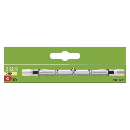 EMOS ECO lineáris halogén izzó J118 230V 140W 2680lm meleg fehér