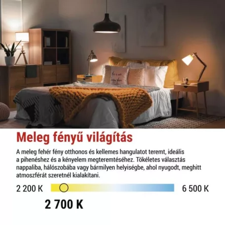 EMOS halogén izzó JC G9 42W 260lm