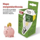 LED izzó Filament Mini Globe  A CLASS/ E14 / 3,8 W (60 W) / 806 lm / Természetes fehér