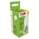 LED izzó Filament Mini Globe / E14 / 5,9 W (60 W) / 806 lm / Meleg fehér