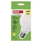 LED izzó Filament G95 / E27 / 7,8 W (75 W) / 1055 lm / Meleg fehér