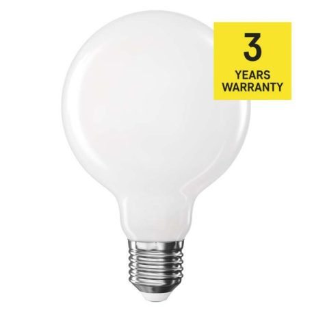 LED izzó Filament G95 / E27 / 7,8 W (75 W) / 1055 lm / Természetes fehér