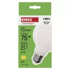 LED izzó Filament G95 / E27 / 7,8 W (75 W) / 1055 lm / Természetes fehér
