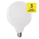 LED izzó Filament G125 / E27 / 18 W (150 W) / 2452 lm / Meleg fehér
