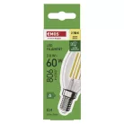 LED izzó Filament gyertya A CLASS/ E14 / 3,8 W (60 W) / 806 lm / Meleg fehér