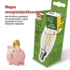LED izzó Filament gyertya A CLASS/ E14 / 3,8 W (60 W) / 806 lm / természetes fehér