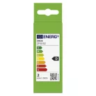 LED izzó Filament gyertya / E14 / 1,8 W (25 W) / 250 lm / Meleg fehér