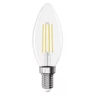 LED izzó Filament gyertya / E14 / 3,4 W (40 W) / 470 lm / Természetes fehér