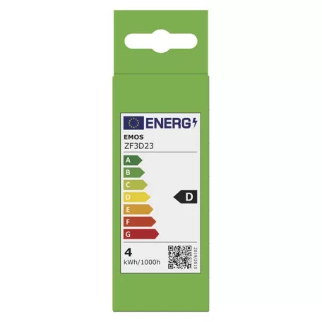 LED izzó Filament gyertya / E14 / 3,4 W (40 W) / 470 lm / Természetes fehér