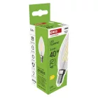 LED izzó Filament gyertya / E14 / 3,4 W (40 W) / 470 lm / Természetes fehér