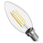 LED izzó Filament gyertya / E14 / 7 W (75 W) / 1055 lm / Meleg fehér