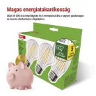 LED izzó Filament A CLASS A60 / E27 / 5 W (75 W) / 1 060 lm / természetes fehér