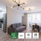 LED izzó Filament A60 A CLASS / E27 / 7,2 W (100 W) / 1521 lm / meleg fehér