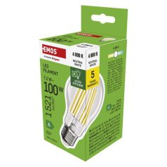   LED izzó Filament A60 A CLASS / E27 / 7,2 W (100 W) / 1521 lm / természetes fehér