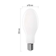   LED izzó Filament ED90 / E40 / 36 W (327 W) / 6 000 lm / természetes fehér