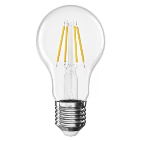 LED izzó Filament A60 / E27 / 3,4 W (40 W) / 470 lm / Természetes fehér