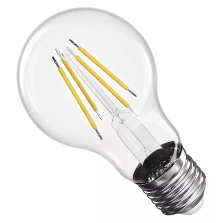 LED izzó Filament A60 / E27 / 3,4 W (40 W) / 470 lm / Természetes fehér