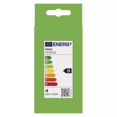 LED izzó Filament A60 / E27 / 3,4 W (40 W) / 470 lm / Természetes fehér