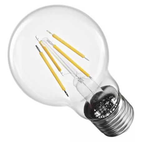 LED izzó Filament A60 / E27 / 3,4 W (40 W) / 470 lm / Természetes fehér