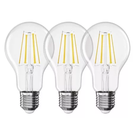 LED izzó Filament A60 / E27 / 5,9 W (60 W) / 806 lm / Meleg fehér