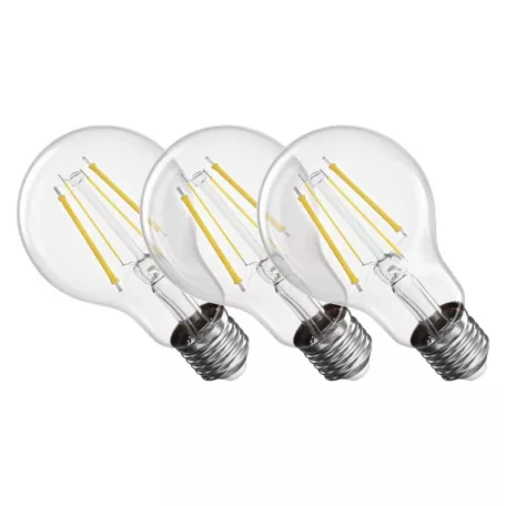 LED izzó Filament A60 / E27 / 5,9 W (60 W) / 806 lm / Meleg fehér