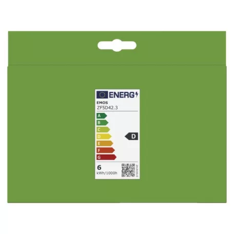 LED izzó Filament A60 / E27 / 5,9 W (60 W) / 806 lm / Meleg fehér