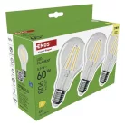 LED izzó Filament A60 / E27 / 5,9 W (60 W) / 806 lm / Meleg fehér