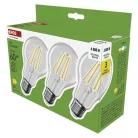 LED izzó Filament A60 / E27 / 5,9 W (60 W) / 806 lm / Természetes fehér