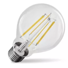   LED izzó Filament A60 / E27 / 7,5 W (75 W) / 1 055 lm / meleg fehér / dimmelhető