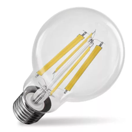 LED izzó Filament A60 / E27 / 11 W (100 W) / 1 521 lm / meleg fehér / dimmelhető