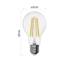 LED izzó Filament A60 / E27 / 11 W (100 W) / 1 521 lm / meleg fehér / dimmelhető