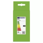 LED izzó Filament A70 / E27 / 18 W (150 W) / 2452 lm / Meleg fehér