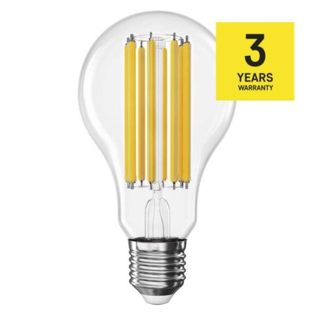 LED izzó Filament A70 / E27 / 18 W (150 W) / 2452 lm / Természetes fehér