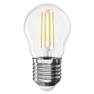 LED izzó Filament Mini Globe / E27 / 3,4 W (40 W) / 470 lm / Meleg fehér