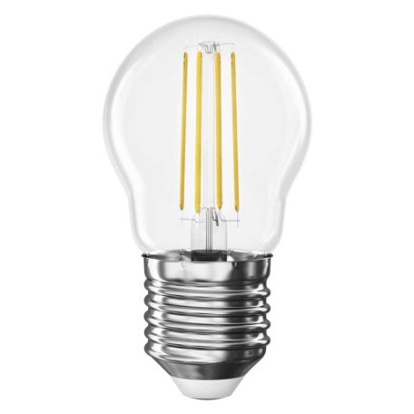 LED izzó Filament Mini Globe / E27 / 3,4 W (40 W) / 470 lm / Meleg fehér
