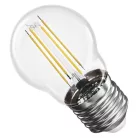 LED izzó Filament Mini Globe / E27 / 3,4 W (40 W) / 470 lm / Meleg fehér