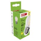 LED izzó Filament Mini Globe / E27 / 3,4 W (40 W) / 470 lm / Meleg fehér