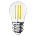 LED izzó Filament Mini Globe / E27 / 5,9 W (60 W) / 806 lm / Meleg fehér