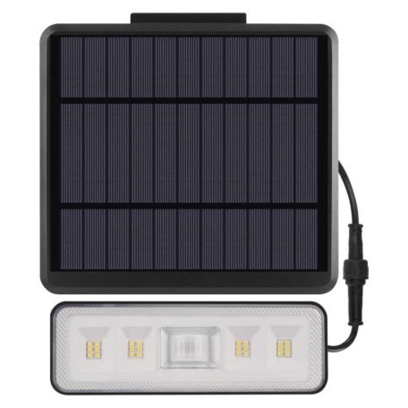 EMOS LED SOLAR reflektor hordozható SUNNO, PIR, 1300lm IP54 természetes fehér