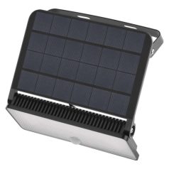   EMOS LED SOLAR reflektor hordozható SOLO, PIR, 1600lm IP54 természetes fehér