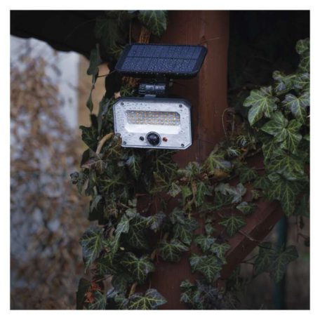 EMOS LED SOLAR reflektor hordozható SPILO, PIR,  1500lm IP54 természetes fehér