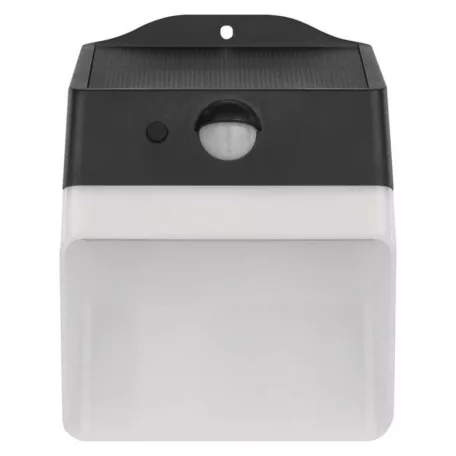 EMOS LED SOLAR lámpatest LUNIS PIR, 200lm IP65 természetes fehér