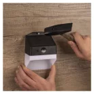 EMOS LED SOLAR lámpatest LUNIS PIR, 200lm IP65 természetes fehér