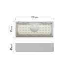 EMOS LED SOLAR lámpatest BRIXO PIR, 900lm IP65 természetes fehér