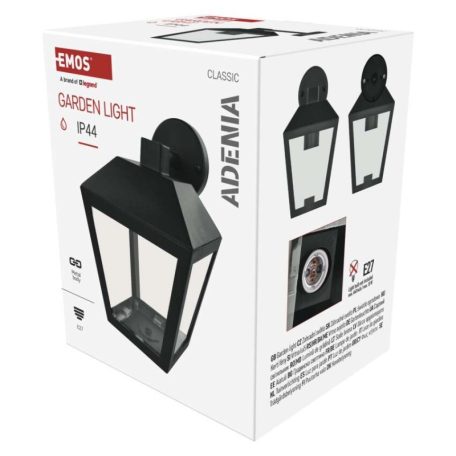 Kerti fali lámpa ADENIA, 18 x 15 x 24,5 cm, 1 x E27, 15 W